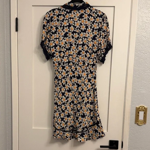 Free People Floral Short Sleeve Dress - Picture 9 of 13